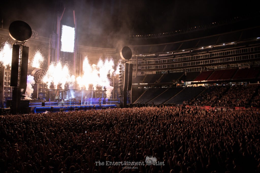 Rammstein at Gillette Stadium in Foxboro, MA – September 9, 2022 – The ...